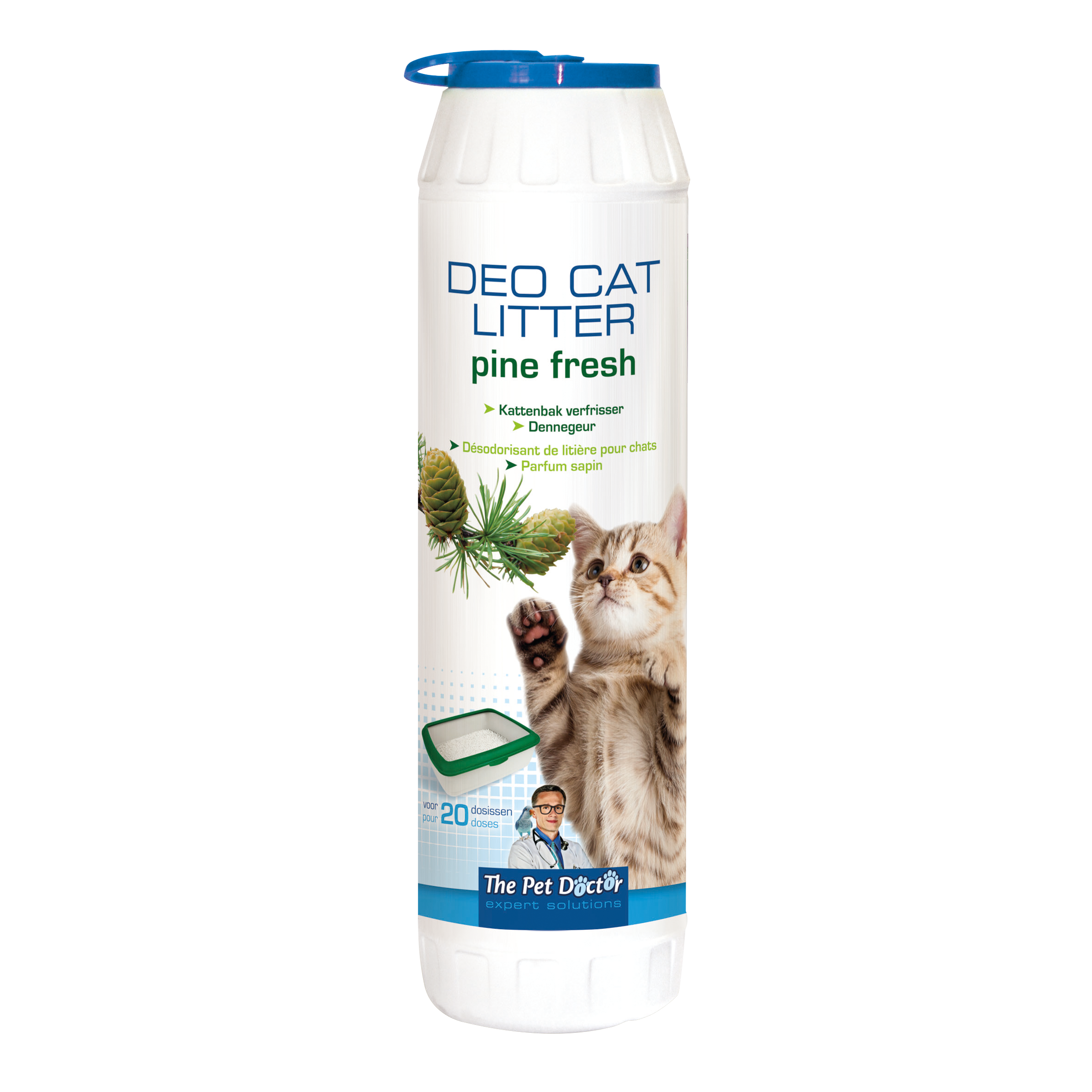 The Pet Doctor Deo Cat Litter Pine Fresh 750 g image