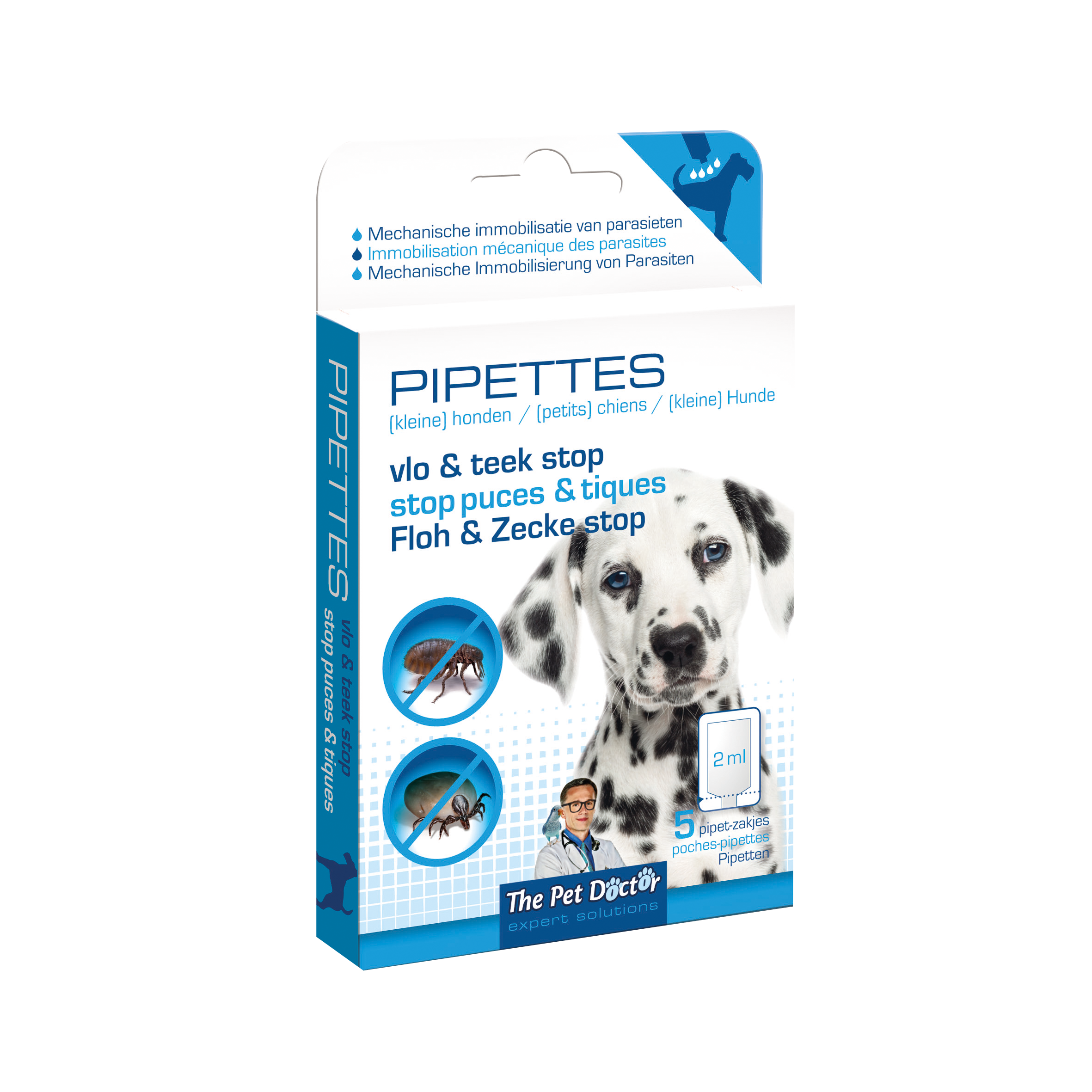 The Pet Doctor Stop Puces & Tiques Pipettes Chien image