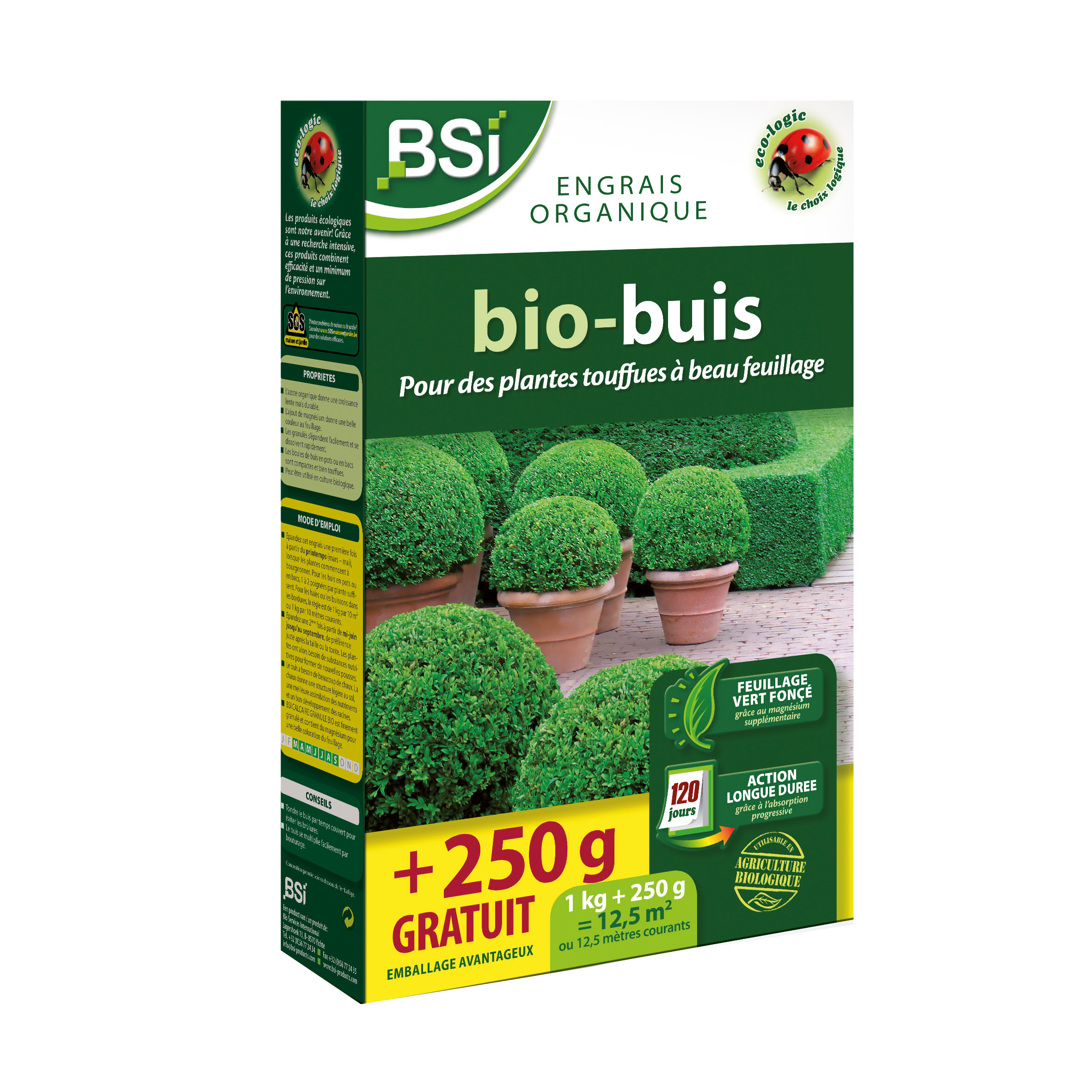 Engrais Granulé Bio Buis | 1,25 kg image