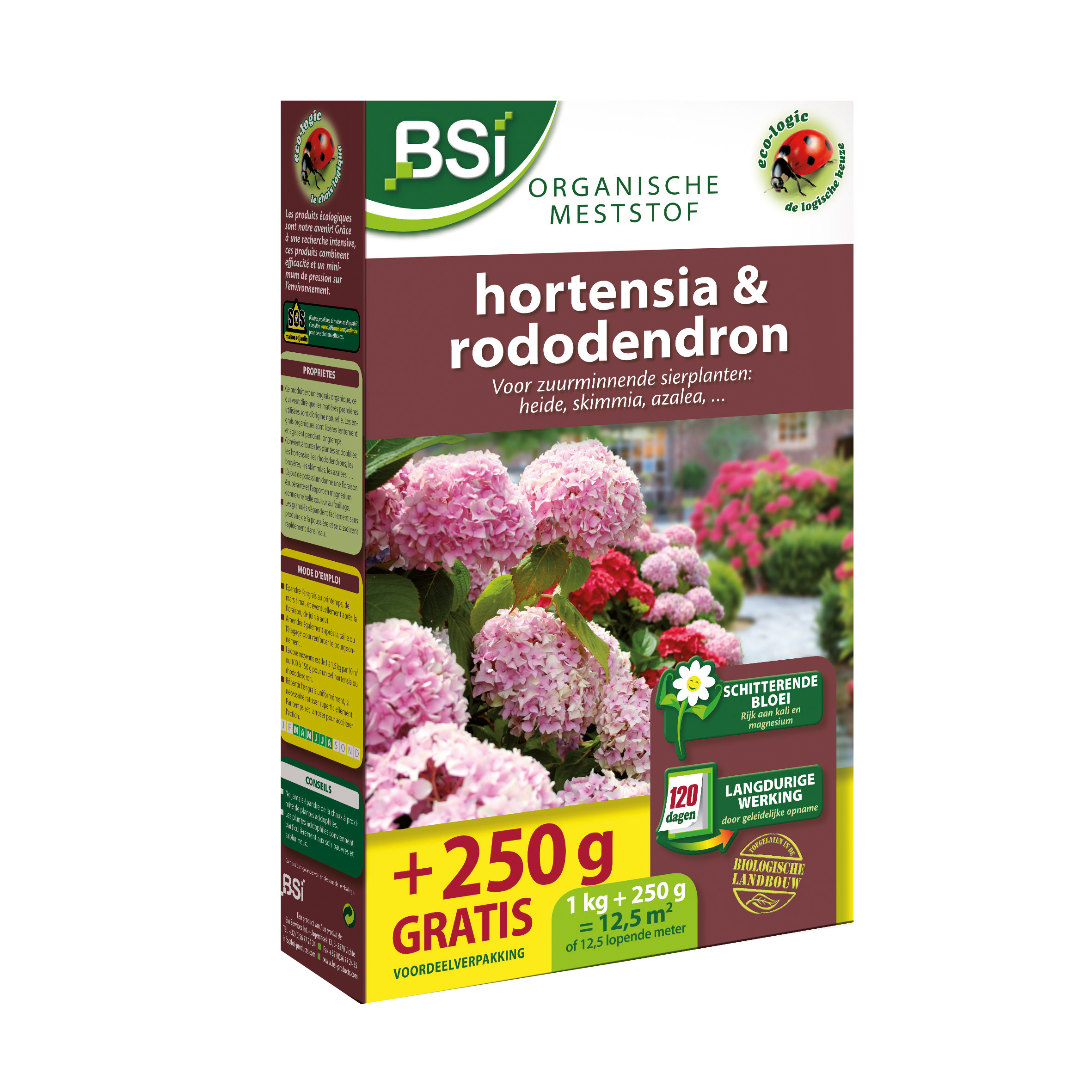 Bio Hortensia en rododendron meststof 1,25 kg image