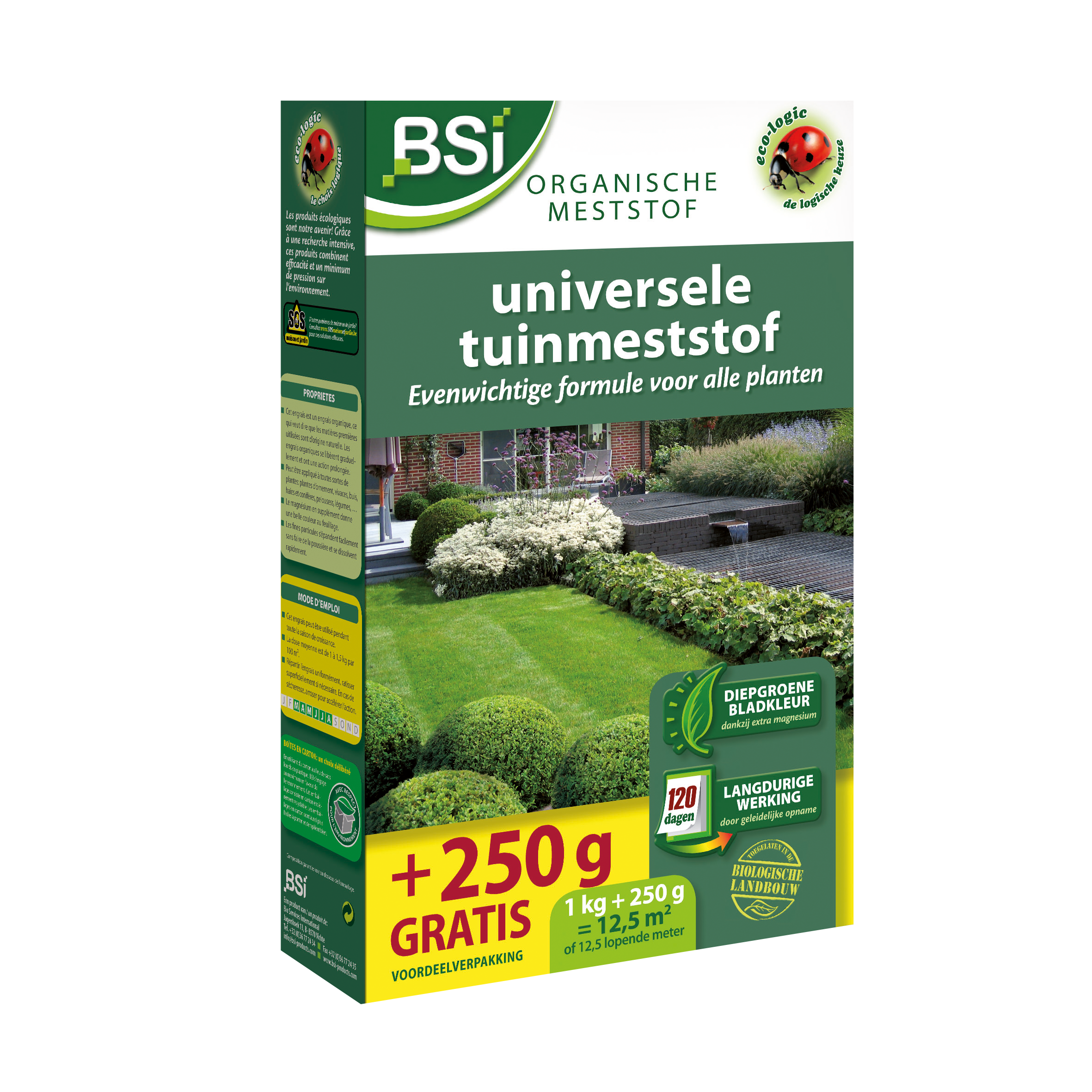 Bio universele tuinmeststof 1,25 kg image