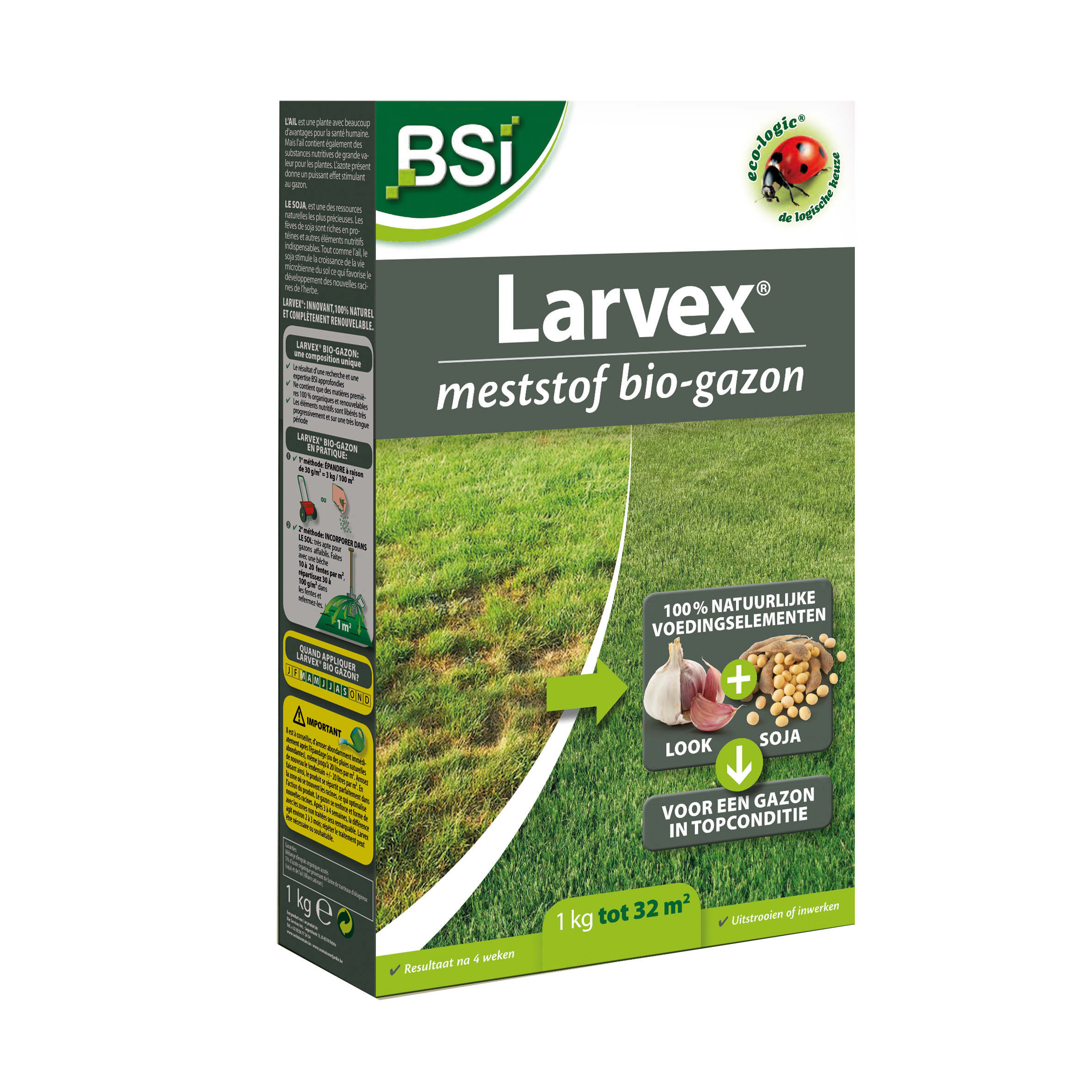 BSI Larvex bio gazon BE 1 kg image