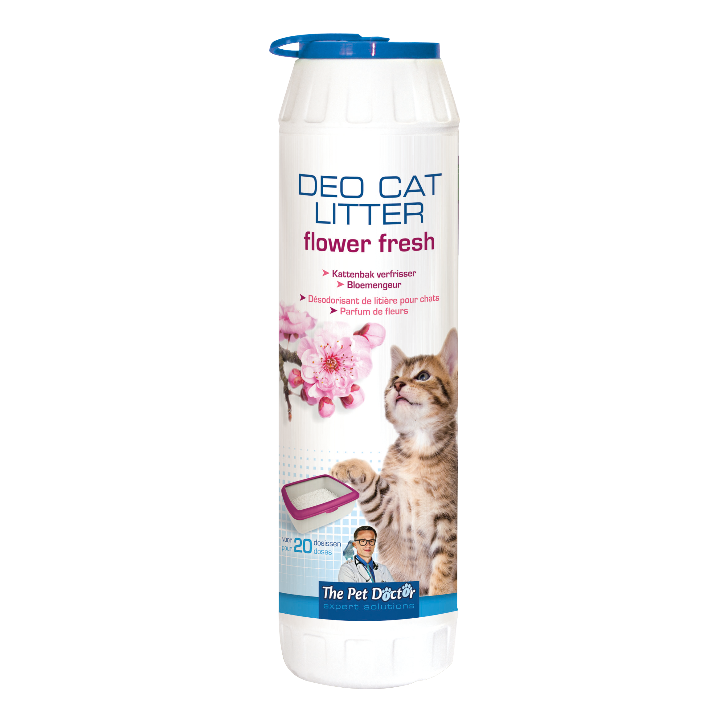 The Pet Doctor Deo Cat Litter Flower Fresh 750 g image